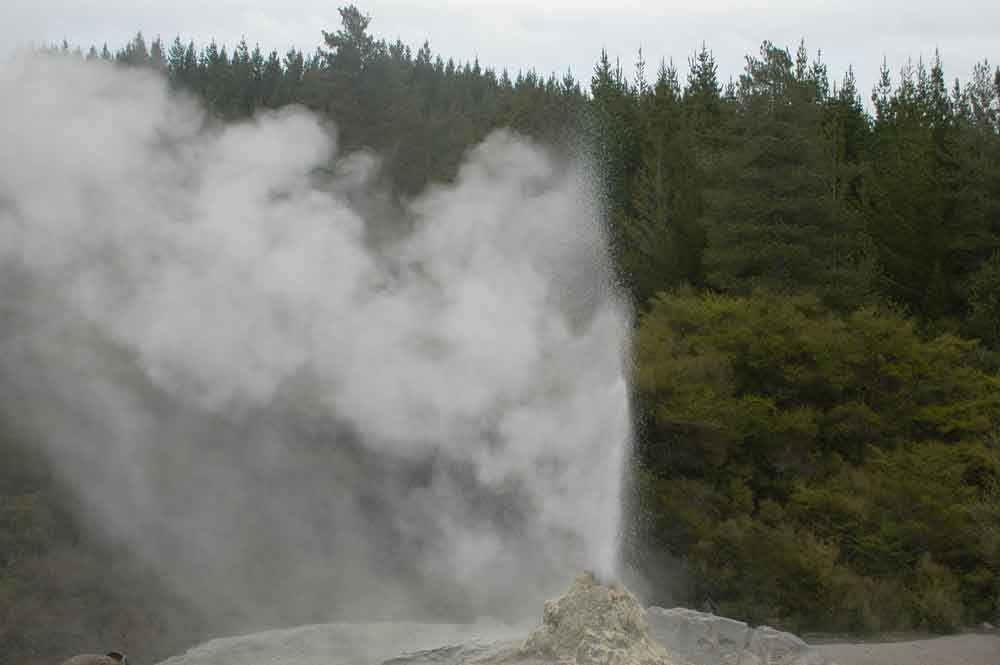 46 - Nueva Zelanda - Rotorua, Wai-o-tapu, geiser Lady Knox